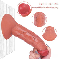 7.48in 7.87in 8.66in Super Realistic Men Penis Dildo With Veins