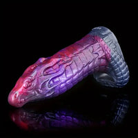 7.48in 7.99in Soft Silicone Monster Silicone Penis Sleeve With Anti-drop Ring
