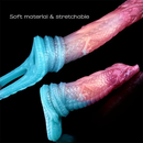 7.48in 7.99in Soft Silicone Monster Silicone Penis Sleeve With Anti-drop Ring