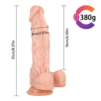 7.48in 8.27in Good Looking Soft Touching Feeling Dildo For Vagina