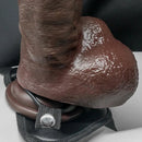 7.48in 8.46in 10.03in 11.22in Real Curved Silicone Strap on Dildo Love Toy