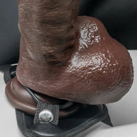 7.48in 8.46in 10.03in 11.22in Real Curved Silicone Strap on Dildo Love Toy