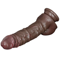 7.48in 8.46in 10.03in 11.22in Real Curved Silicone Strap on Dildo Love Toy