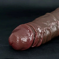 7.48in 8.46in 10.03in 11.22in Real Curved Silicone Strap on Dildo Love Toy