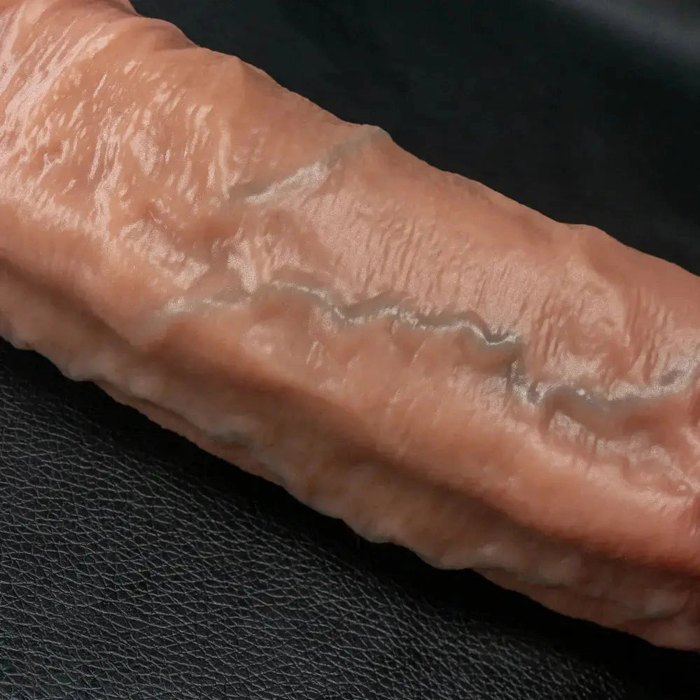 7.48in 8.46in 10.03in 11.22in Strap on Realistic Soft Curved Dildo For Men