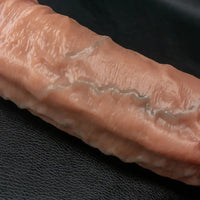 7.48in 8.46in 10.03in 11.22in Strap on Realistic Soft Curved Dildo For Men