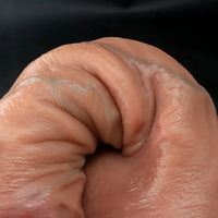 7.48in 8.46in 10.03in 11.22in Strap on Realistic Soft Curved Dildo For Men