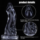 7.48in 8.46in 9.44in Clear Big Dildo Sex Toy For Orgasm Pleasure
