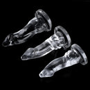 7.48in 8.46in 9.44in Clear Big Dildo Sex Toy For Orgasm Pleasure
