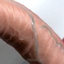 7.48in 8.46in 9.64in Realistic Foreskin Penis Silicone Strap on Dildo For Love