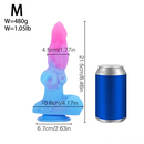 7.48in 8.46in 9.84in Fantasy Big Dog Penis Animal Silicone Soft Dildo