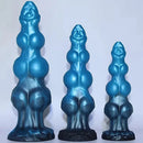 7.48in 8.66in 10.43in Knot Silicone Fantasy Animal Dildo G spot Anal Dilator
