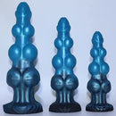 7.48in 8.66in 10.43in Knot Silicone Fantasy Animal Dildo G spot Anal Dilator
