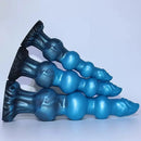 7.48in 8.66in 10.43in Knot Silicone Fantasy Animal Dildo G spot Anal Dilator