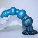 7.48in 8.66in 10.43in Knot Silicone Fantasy Animal Dildo G spot Anal Dilator