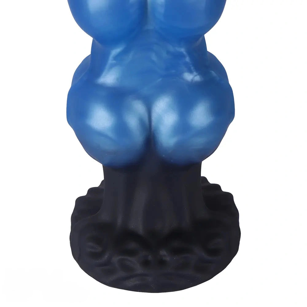 7.48in 8.66in 10.43in Knot Silicone Fantasy Animal Dildo G spot Anal Dilator