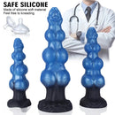 7.48in 8.66in 10.43in Knot Silicone Fantasy Animal Dildo G spot Anal Dilator