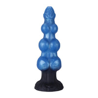 7.48in 8.66in 10.43in Knot Silicone Fantasy Animal Dildo G spot Anal Dilator
