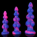 7.48in 8.66in 10.43in Monster Knot Silicone Fantasy Dildo G-spot Giant Penis