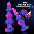 7.48in 8.66in 10.43in Monster Knot Silicone Fantasy Dildo G-spot Giant Penis