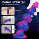 7.48in 8.66in 10.43in Monster Knot Silicone Fantasy Dildo G-spot Giant Penis