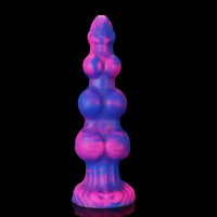 7.48in 8.66in 10.43in Monster Knot Silicone Fantasy Dildo G-spot Giant Penis