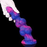 7.48in 8.66in 10.43in Monster Knot Silicone Fantasy Dildo G-spot Giant Penis