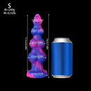 7.48in 8.66in 10.43in Monster Knot Silicone Fantasy Dildo G-spot Giant Penis