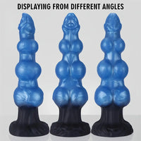 7.48in 8.66in 10.43in Soft Big Penis Realistic Texture Knot Dildo For Vagina
