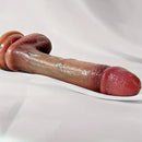 7.48in 8.66in Real Lifelike Silicone Soft Dildo For Female Sex Pleasure
