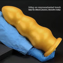 7.48in 8.85in 10.43in 12in Extra Large Gold Silicone Dildo Highquality Toy