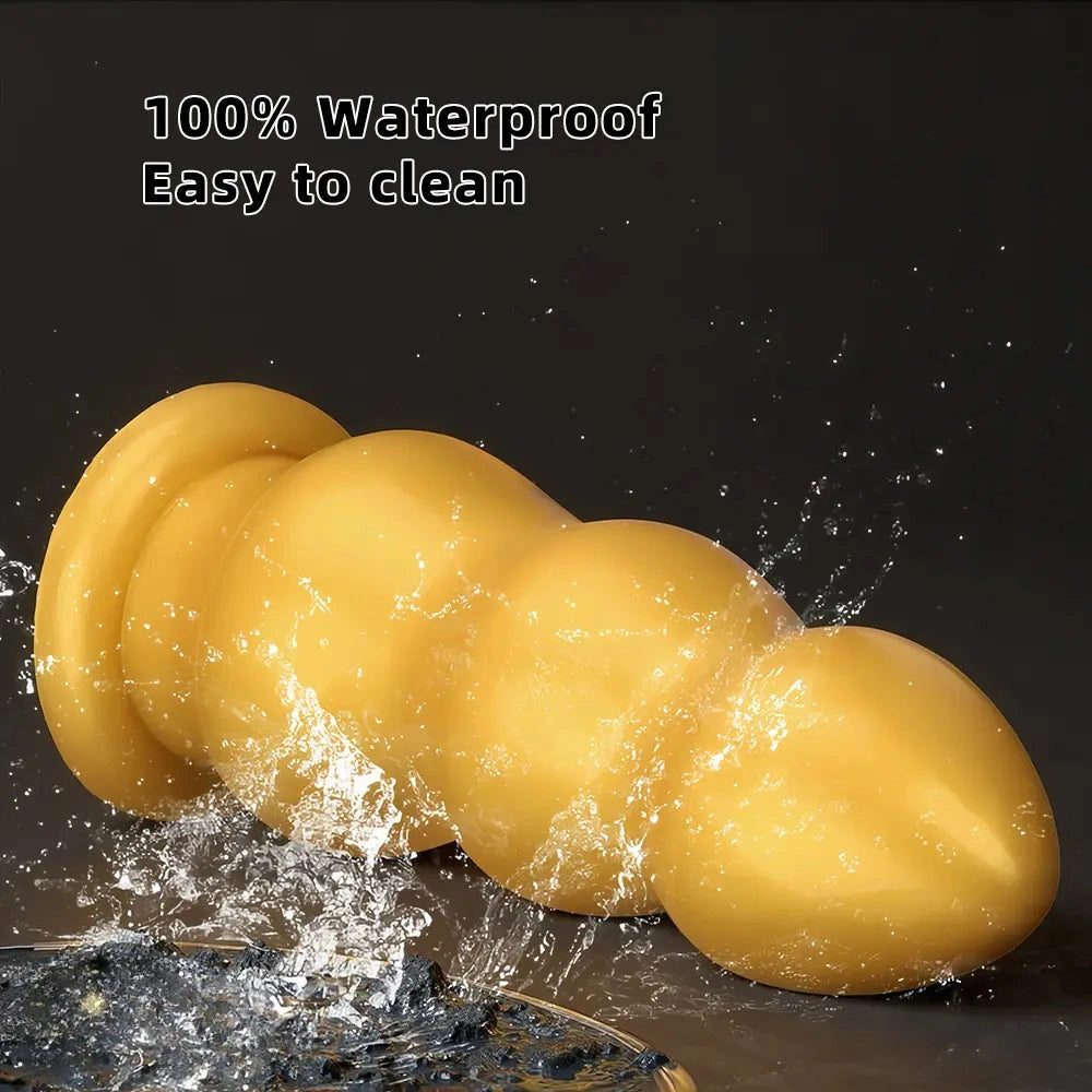 7.48in 8.85in 10.43in 12in Extra Large Gold Silicone Dildo Highquality Toy