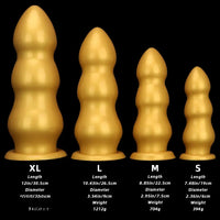 7.48in 8.85in 10.43in 12in Extra Large Gold Silicone Dildo Highquality Toy