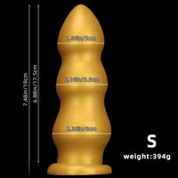 7.48in 8.85in 10.43in 12in Extra Large Gold Silicone Dildo Highquality Toy