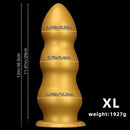 7.48in 8.85in 10.43in 12in Extra Large Gold Silicone Dildo Highquality Toy