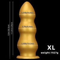 7.48in 8.85in 10.43in 12in Extra Large Gold Silicone Dildo Highquality Toy