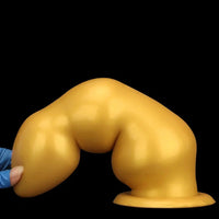 7.48in 8.85in 10.43in 12in Extra Large Gold Silicone Dildo Highquality Toy