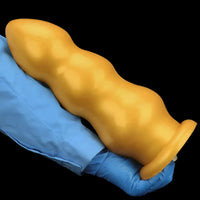 7.48in 8.85in 10.43in 12in Extra Large Gold Silicone Dildo Highquality Toy