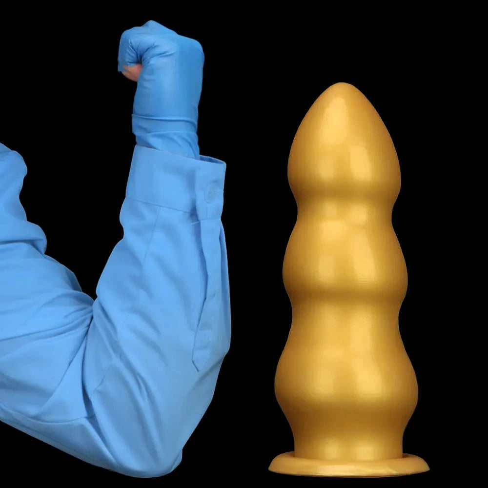 7.48in 8.85in 10.43in 12in Extra Large Gold Silicone Dildo Highquality Toy