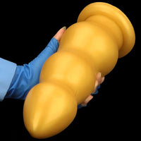 7.48in 8.85in 10.43in 12in Extra Large Gold Silicone Dildo Highquality Toy