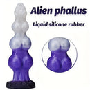 7.48in 8.85in 10.62in Fantasy 3 Dog Knots Wide Cylindrical Anal G-spot Dildo