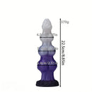 7.48in 8.85in 10.62in Fantasy 3 Dog Knots Wide Cylindrical Anal G-spot Dildo