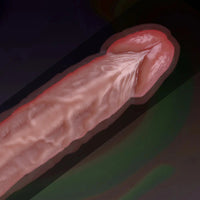 7.48in 8.86in Realistic Soft Skin Feeling Veins Dildo Ball Suction Cup Penis