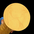 7.48in 9.05in 10.62in 12.59in 14.17in Golden Silicone Wolf-tooth Spiked Dildo