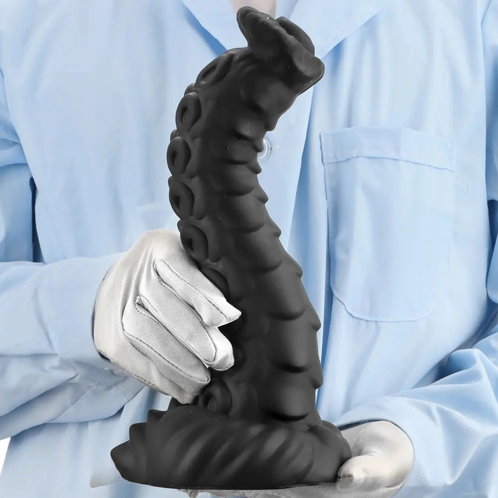7.48in 9.05in 10.62in Elbow Odd Shaped Big Penis Anal Plug Dilator Dildo