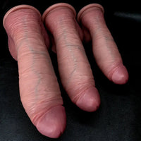 7.48in 9.05in 9.84in Realistic Strapon Big Dildo For Hands-free Soft Penis