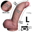 7.48in 9.05in 9.84in Realistic Strapon Big Dildo For Hands-free Soft Penis