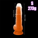 7.48in 9.25in Luminous Silicone Soft Dildo For Men Women Fucking