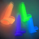 7.48in 9.25in Luminous Silicone Soft Dildo For Men Women Fucking