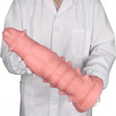 7.48in 9.37in 11.41in 13.38in Spiked Monster PVC Huge Dildo For Clit Sex